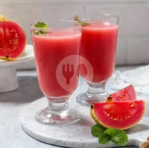 Jus Jambu Merah Gula Asli